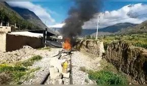 Cusco: vía férrea a Machupicchu bloqueada por paro agrario