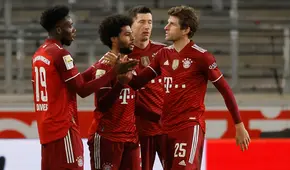 ¡Es una máquina! Bayern Múnich goleó 5-0 al Stuttgart por la Bundesliga, con triplete de Gnabry