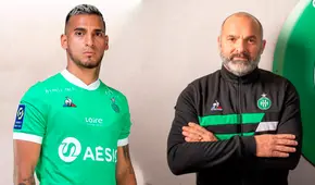 Miguel Trauco tiene nuevo entrenador en el Saint Etienne y buscarán salir de la zona de descenso