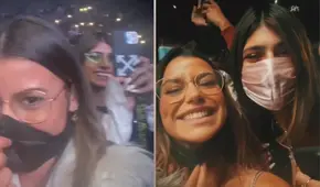 Joven acude al concierto de Jhay Cortez y se emociona al ver a Mia Khalifa entre el público
