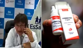 COVID-19: gerente de EsSalud revela que aún entregan ivermectina a pacientes