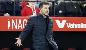 Simeone asume la responsabilidad de la derrota del Atlético Madrid ante el Sevilla en LaLiga