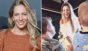 Luisana Lopilato: hijos de la exintegrante de RBD le enseñan a cantar “Jingle Bells”