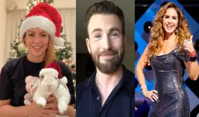 Navidad 2021: Shakira, Chris Evans, Lucero, Bad Bunny y otros famosos enviaron sus mejores deseos