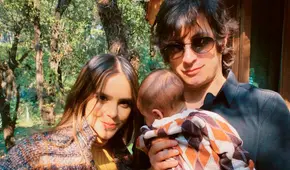 Yuya y Siddhartha vivieron su primera Navidad en familia junto al pequeño Mar