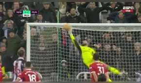 ¡Voló y salvó! De Gea evitó la caída del Manchester United con una espectacular atajada