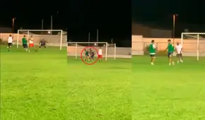 ¡Ni en las pichangas perdona! Así fue el golazo de Diego Costa en un partido con sus amigos