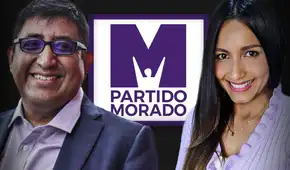 Narescka Culqui y Luis Durán pugnan por alcanzar la presidencia del Partido Morado Narescka Culqui y Luis Durán pugnan por alcanzar la presidencia del Partido Morado