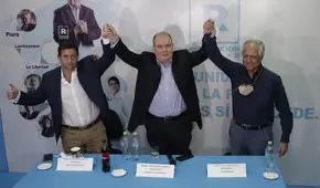 López Aliaga anuncia “convergencia democrática” entre RP y partidos de Reggiardo y Diez Canseco