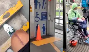 Metropolitano: usuario con discapacidad denuncia ascensores malogrados en estaciones