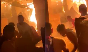 Incendio en Mesa Redonda: comerciantes arriesgaron sus vidas para salvar su mercadería