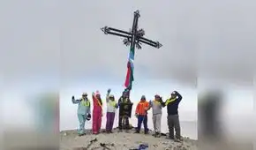 Arequipa: ciudadanos dan la bienvenida al Año Nuevo en el volcán Misti Arequipa: ciudadanos dan la bienvenida al Año Nuevo en el volcán Misti