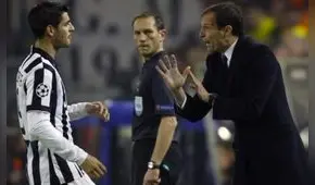 Massimiliano Allegri y su contundente frase sobre el futuro de Álvaro Morata