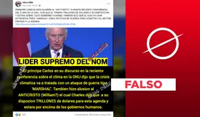 No, discurso del príncipe Carlos en cumbre climática no alude al Anticristo