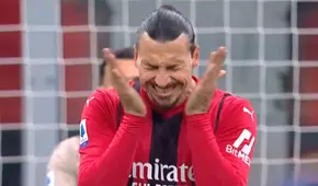 Zlatan Ibrahimovic perdió el 4-1 de AC Milan por la vía penal ante Roma