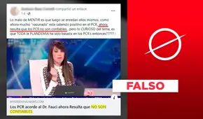 Es falso que las pruebas PCR “no sean confiables” como dicen virales en Facebook