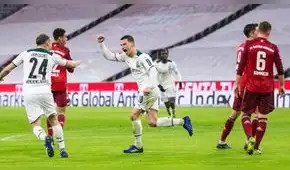 ¡Sorpresa! Borussia Monchengladbach derrotó 2-1 al Bayern Múnich por la Bundesliga ¡Sorpresa! Borussia Monchengladbach derrotó 2-1 al Bayern Múnich por la Bundesliga