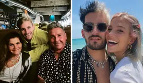 Familia Montaner arribó a Argentina para el matrimonio de Ricky y Stefi Roitman