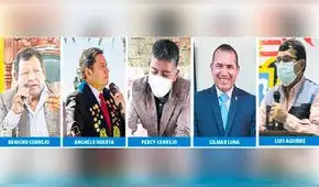 Arequipa: alcaldes distritales que aspiran suceder a Omar Candia