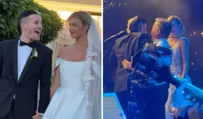 Así fue el momento en el que Ricardo Montaner cantó en la boda de Ricky y Stef