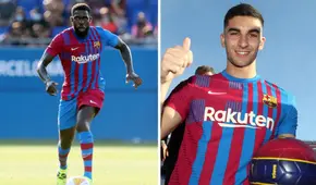 Samuel Umtiti renovó con reducción de sueldo y FC Barcelona inscribió a Ferran Torres