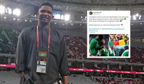 Samuel Eto’o celebra clasificación de Camerún y felicita a Etiopía por dar pelea