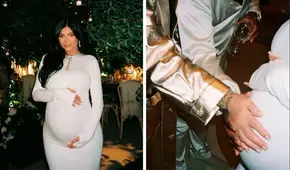 Kylie Jenner publica imágenes de su lujoso baby shower en redes sociales