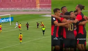¡Sorprendió a todos! Arias definió notablemente el 1-0 para Melgar en la Tarde Rojinegra