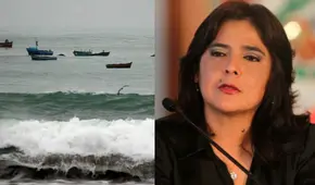 Ana Jara cuestionó mensaje de la Marina por fuertes oleajes: “Ya se pueden graduar de Pilatos”