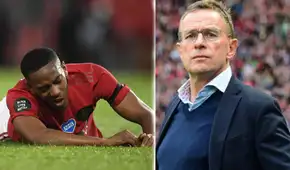 ¡Desmintió públicamente a su entrenador! Anthony Martial respondió tajantemente a Rangnick