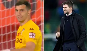 Steven Gerrard publica tierna foto de su hijo como respaldo hacia el ‘Dibu’ Martínez