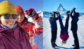 Sofía Mulánovich celebra el cumpleaños de su novia Camila Toro en Suiza  