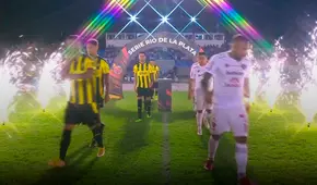 Peñarol ganó 1-0 a Ñublense, debido a fallas eléctricas que llevaron a suspender el juego