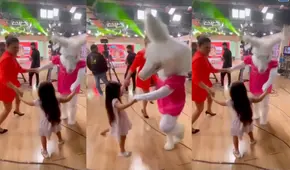 Melissa Paredes graba a su hija divirtiéndose en el set de Mujeres al mando