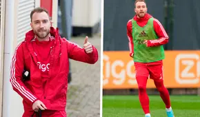 Christian Eriksen entrena con Ajax mientras continúa en la búsqueda de un nuevo equipo