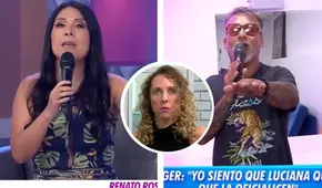 Roger del Águila incomodo con Tula Rodríguez al recordarle su romance con Saskia Bernaola