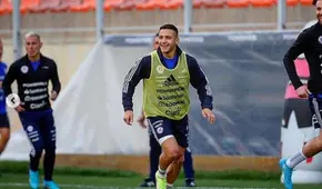 Alexis Sánchez se prepara para enfrentar a Argentina con la música de Rocky