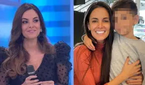 Tracy Freundt se quiebra al presentar a su hijo en TV: Es el regalo más lindo que Dios me dio