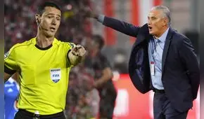Tite cuestionó la designación de Roldán: “Un cuarto clasificado no puede arbitrar”