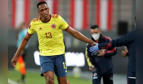 Yerry Mina: de golpear a Lapadula a ser amonestado y perderse el partido ante Argentina
