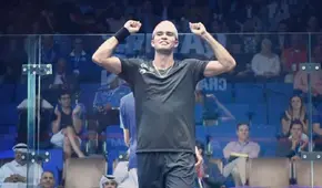 Diego Elías: squashista peruano consigue el título del Motor City Open