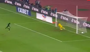 Senegal vs. Egipto: Gabaski atajó el penal cobrado por Mané