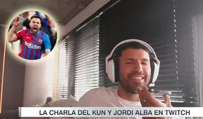 Imperdible: el insólito diálogo entre el ‘Kun’ Agüero y Jordi Alba tras el Barcelona vs. Atlético Madrid