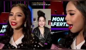Oriana Montero, imitadora de Mon Laferte, envía alentador mensaje a participante de Yo soy