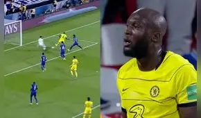 ¿Eres tú, Romelu? El increíble gol que se perdió Lukaku ante el Al Hilal de Carrillo