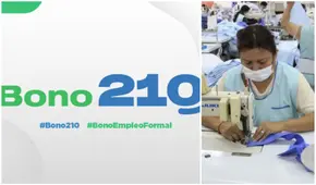 ¿Cuándo se paga y cómo se cobra el Bono 210 soles?