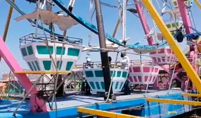 Arequipa: adolescente resulta grave tras caer de juego mecánico