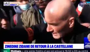 “Zidane, no vayas al PSG”, gritó la gente a ‘Zizou’ en su regreso a Francia