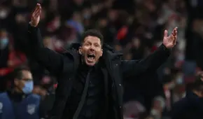 Diego Simeone: “Ojalá que nuestros futbolistas con jerarquía tengan una noche fantástica”