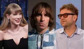 Liam Gallagher sobre conflicto entre Taylor Swift y Damon Albarn: “Ella escribe sus canciones”